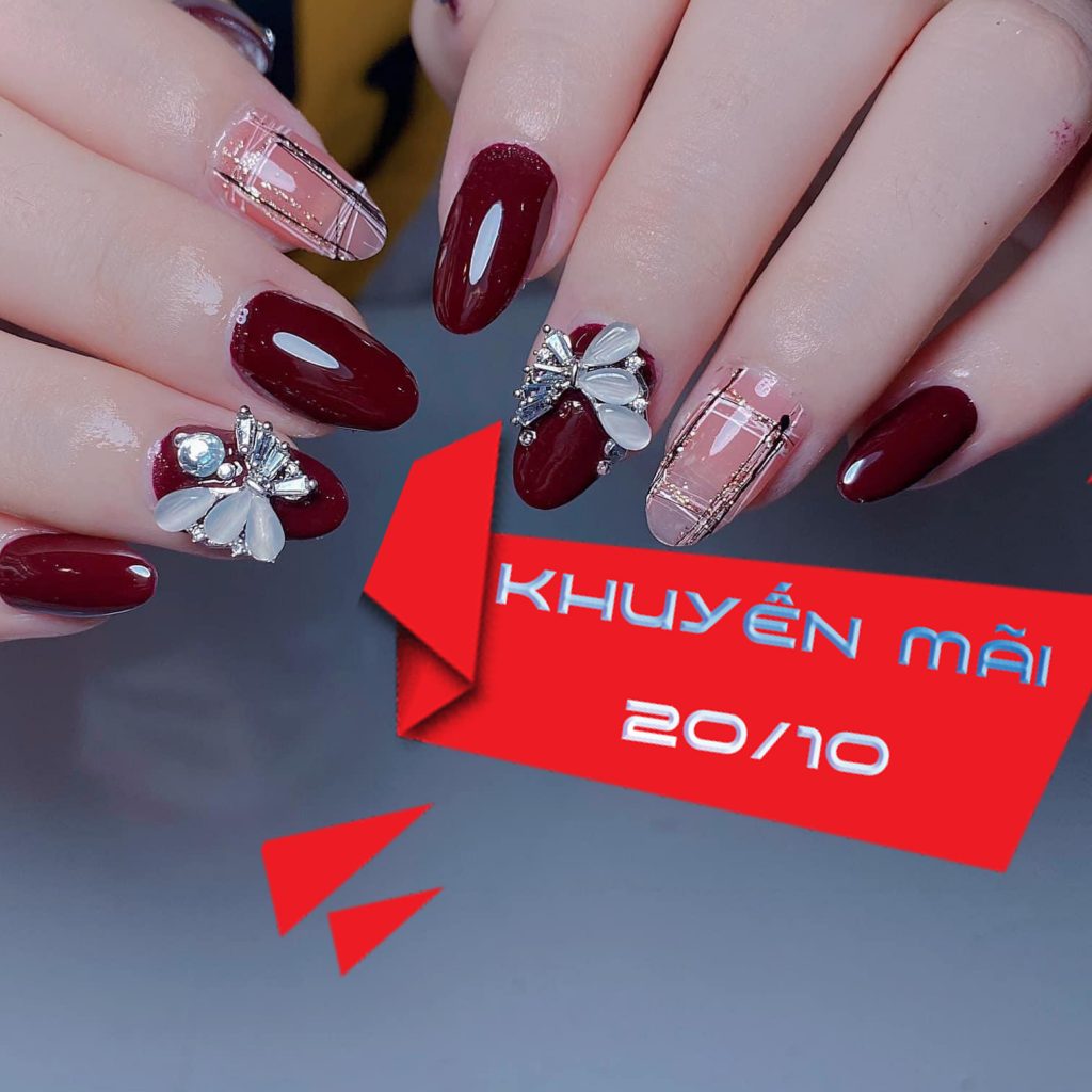 Làm nail tại nhà giảm giá đến 50% ngày 20-10