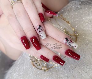 Mẫu nail tết