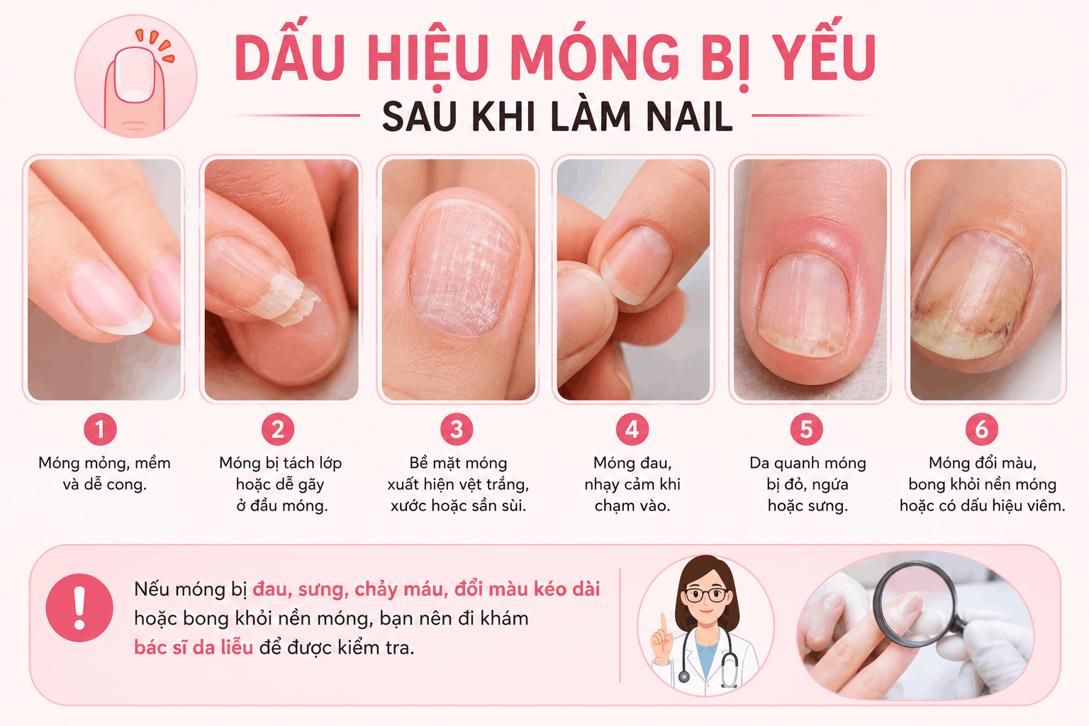 Dấu Hiệu Cho Thấy Móng Đang Thiếu Chăm Sóc Vào Mùa Đông