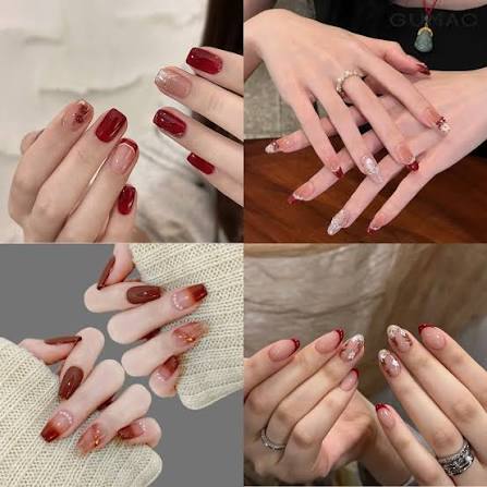 Xu hướng cho mẫu nail tết