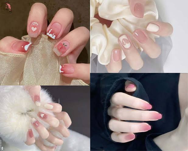 Các Mẫu Nail Nhẹ Nhàng Được Yêu Thích
