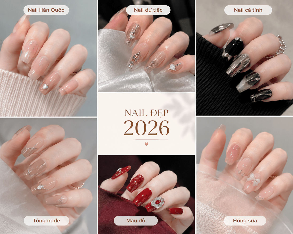 Mẫu Nail Đẹp 2026