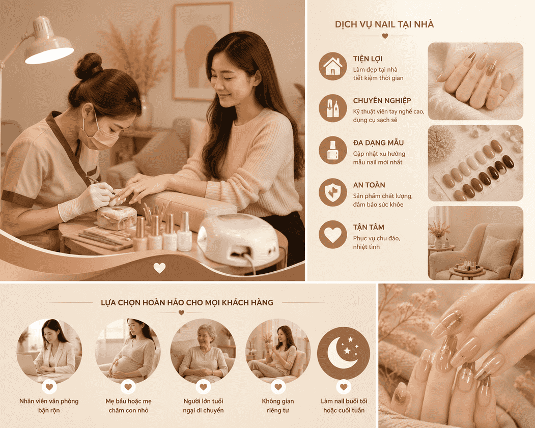 Làm Nail Tại Nhà Có Tốt Không